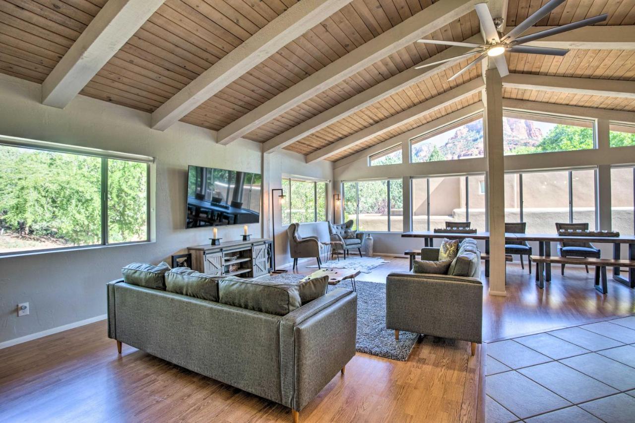 Sedona Hideaway With Swim Spa And Private Tavern! Ngoại thất bức ảnh