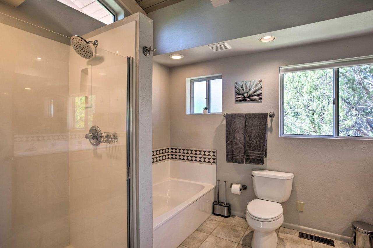 Sedona Hideaway With Swim Spa And Private Tavern! Ngoại thất bức ảnh