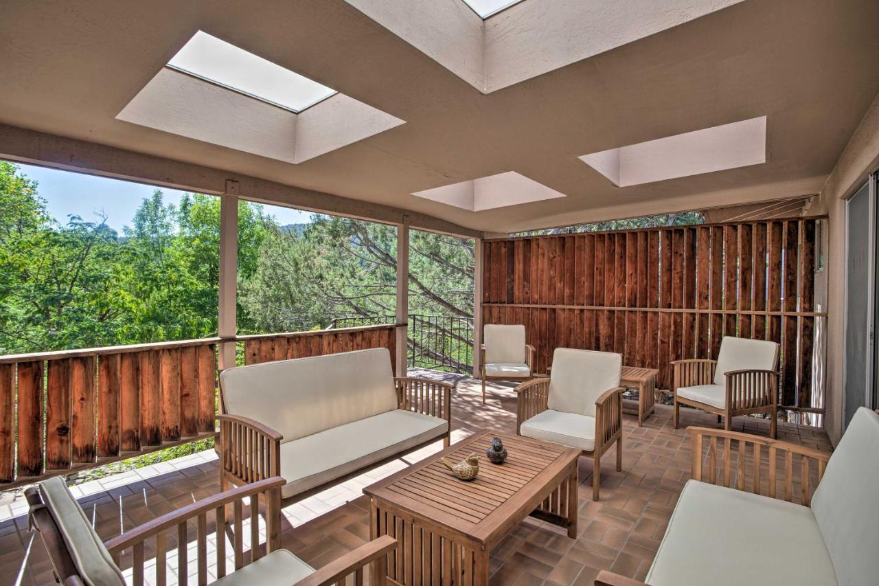 Sedona Hideaway With Swim Spa And Private Tavern! Ngoại thất bức ảnh